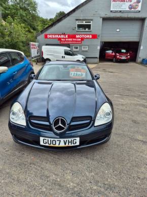 MERCEDES-BENZ SLK 2007 (07) at Desirable Motors Ltd Tredegar