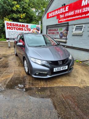 HONDA CIVIC 2012 (12) at Desirable Motors Ltd Tredegar