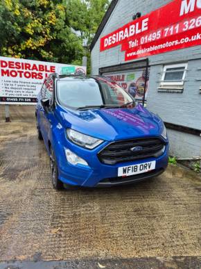 FORD ECOSPORT 2018 (18) at Desirable Motors Ltd Tredegar