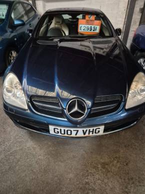 MERCEDES-BENZ SLK 2007 (07) at Desirable Motors Ltd Tredegar